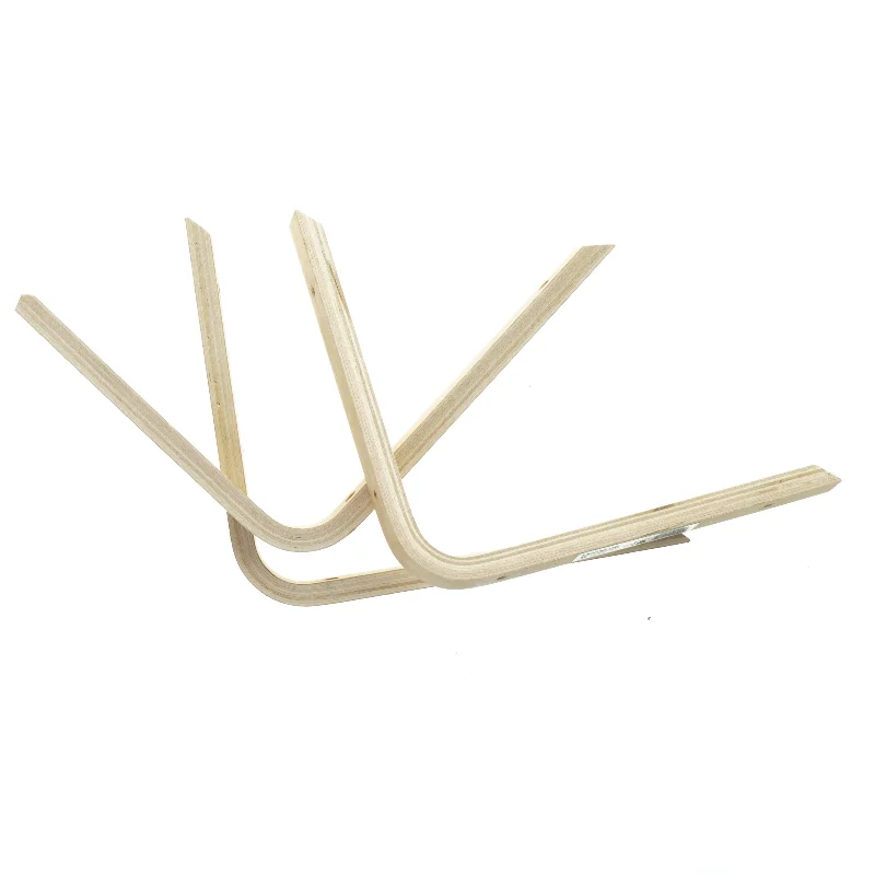 Træhyldeknægte fra Home-it (str. 225x200 mm)