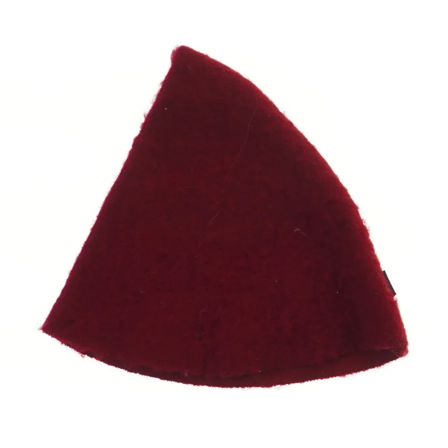 Rød filt nissehue fra Tv2 (str. 28x25 cm)