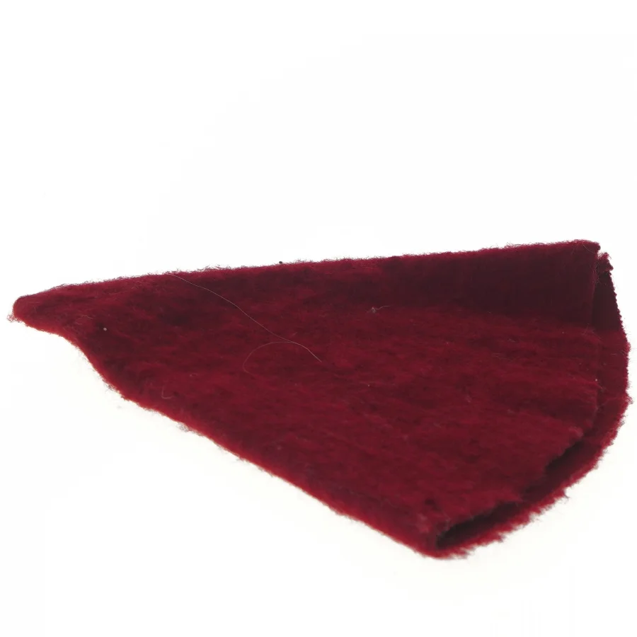 Rød filt nissehue fra Tv2 (str. 28x25 cm)