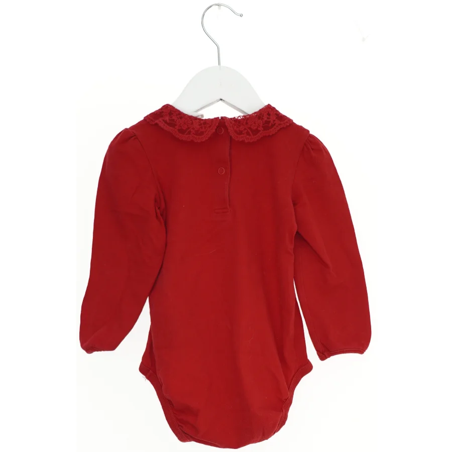 Rød bodystocking med blondekrave fra H&M (str. 86)