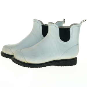 Hvide gummistøvler fra Ilse Jacobsen (str. 37)