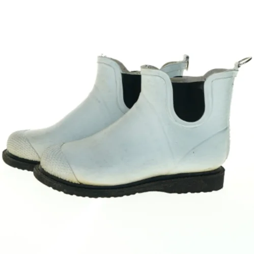 Hvide gummistøvler fra Ilse Jacobsen (str. 37)