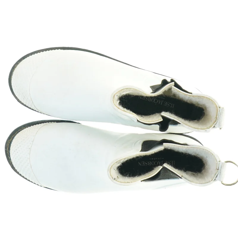 Hvide gummistøvler fra Ilse Jacobsen (str. 37)