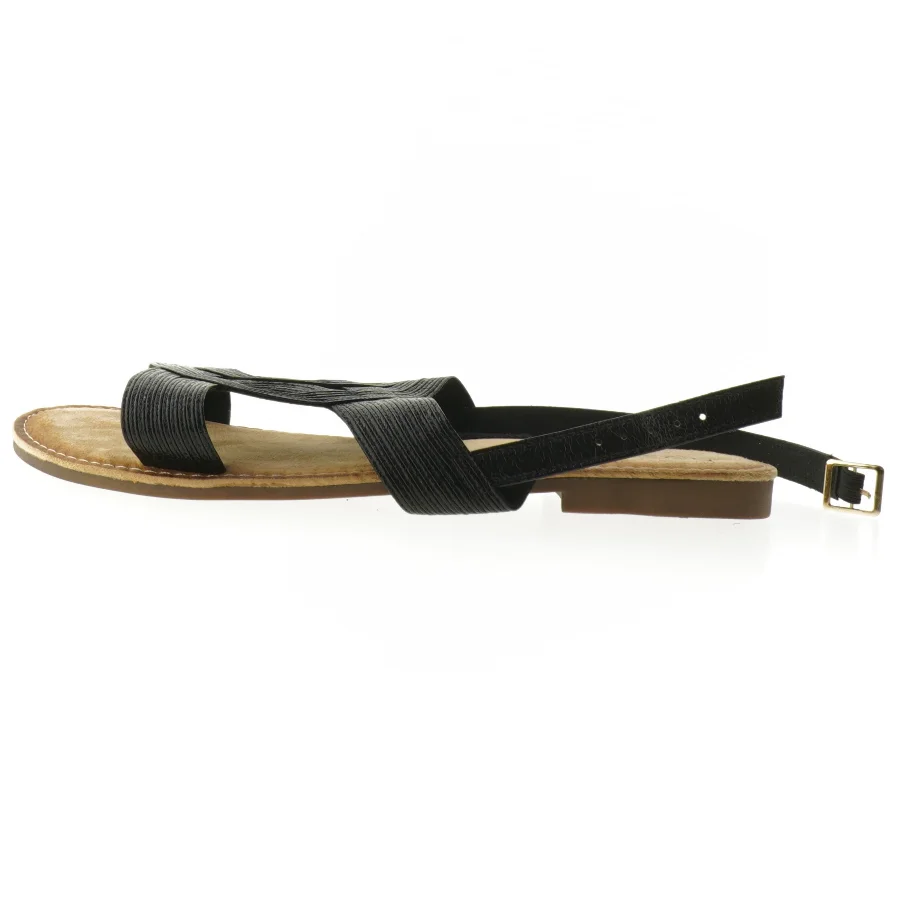 Sorte sandaler str. 38 fra Sixthe Sens (str. 38 )