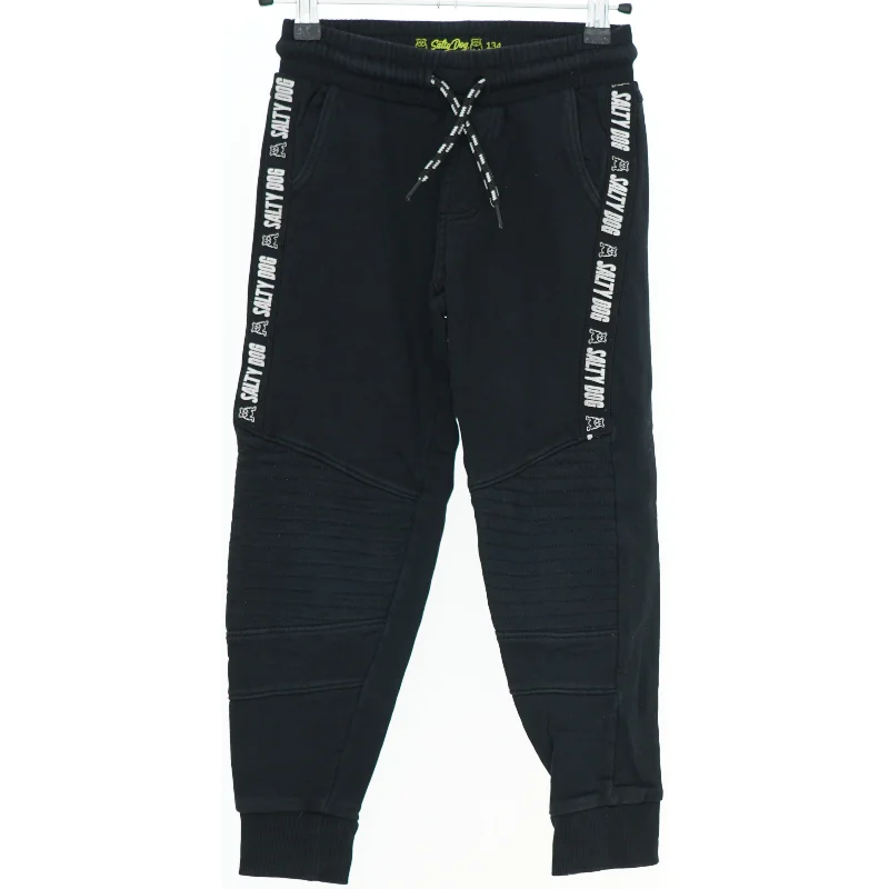 Sorte joggingbukser med elastik i taljen fra Saity Dog (str. 134)
