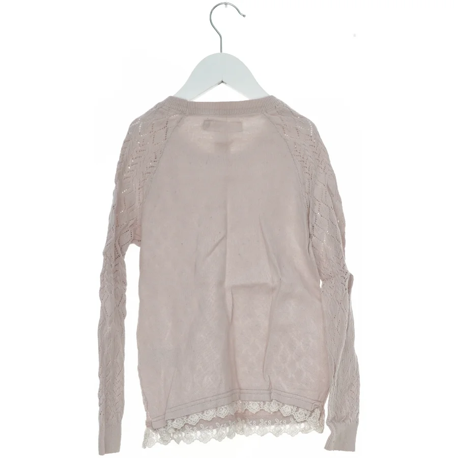 Strikket bluse med mønster fra Logg (str. 122)