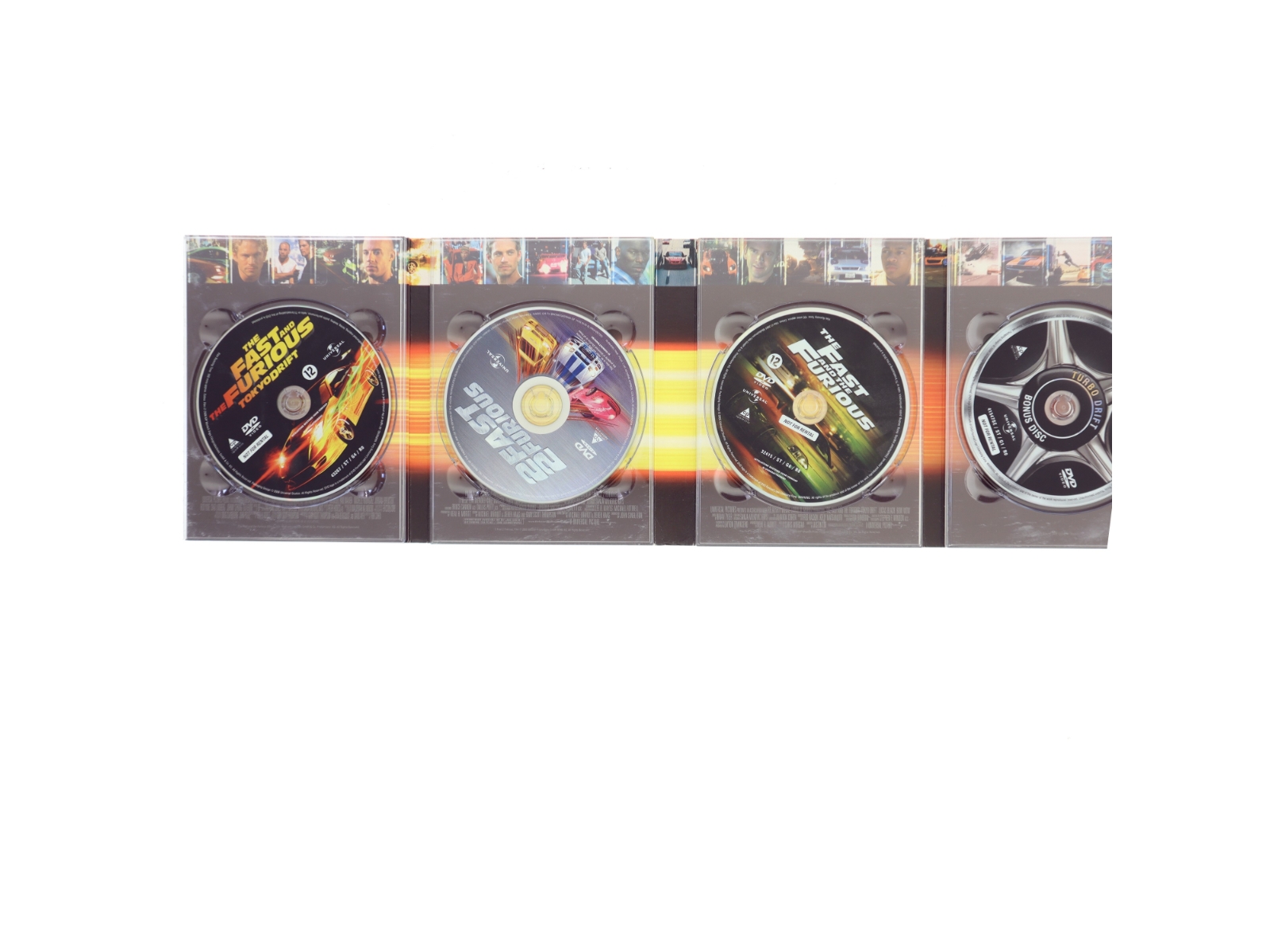 The Fast and the Furious Collection med Vin Diesel (DVD)