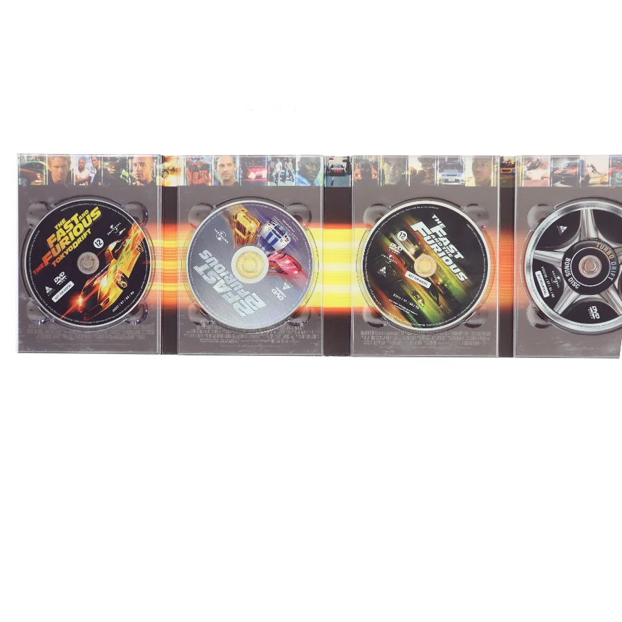 The Fast and the Furious Collection med Vin Diesel (DVD)