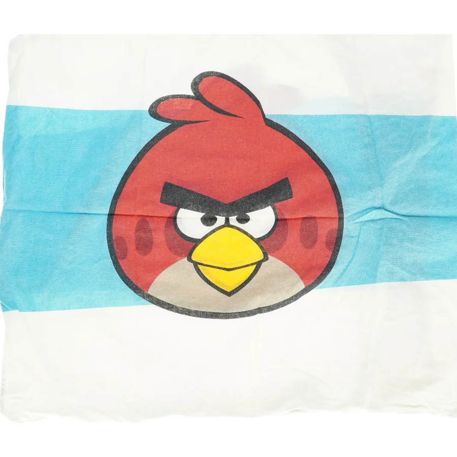 Angry Birds Sengetøj fra Angry Bird (str. 200 x 130 cm og 55 x 65 cm)