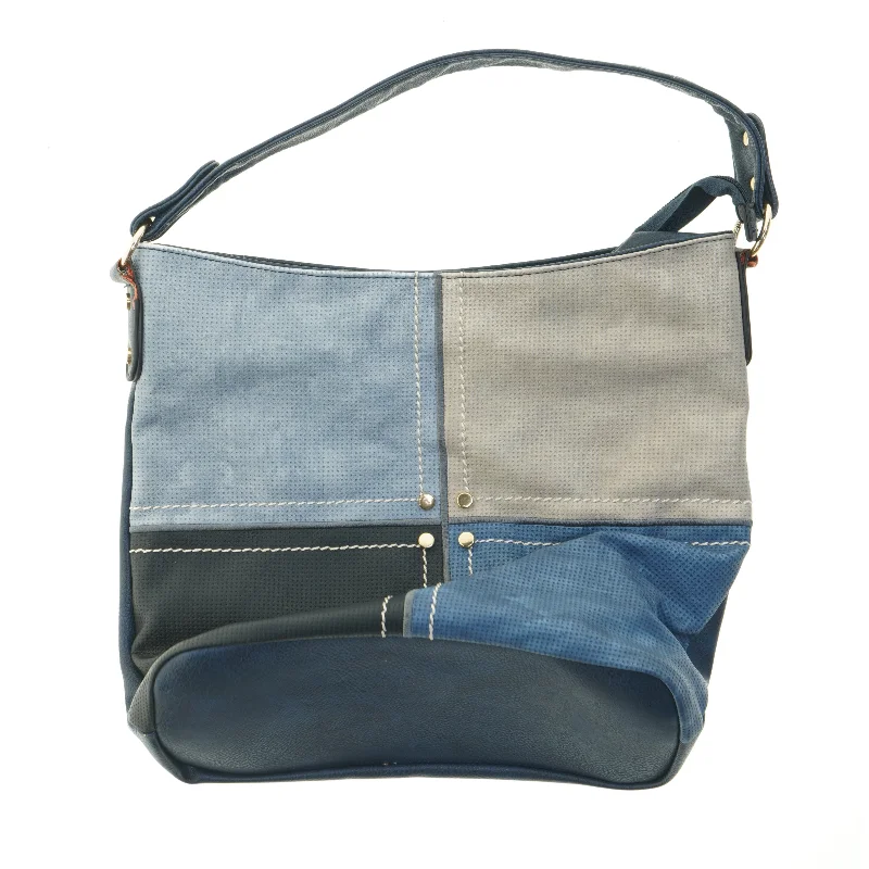 Håndtaske i patchwork-stil (str. 33x36 cm)