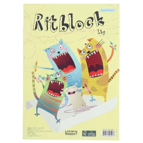Ritblock papirblok