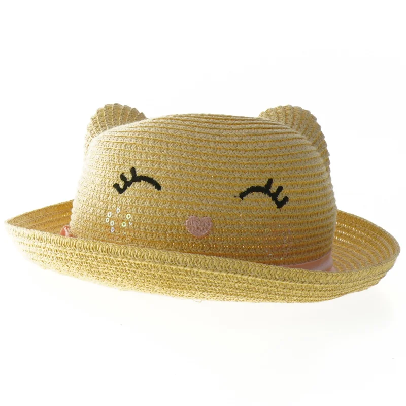Børnehat med kattemotiv fra H&M (str. Ø 19 cm)