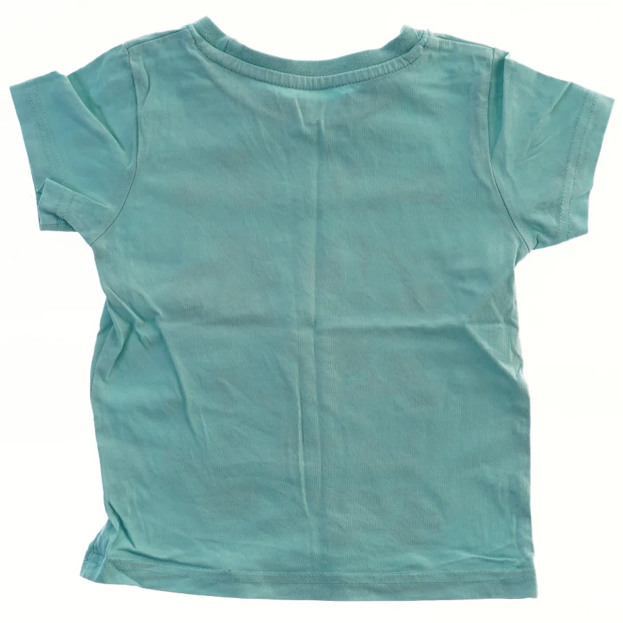 Børne T-Shirt med byggeplads grafik (str. 98)