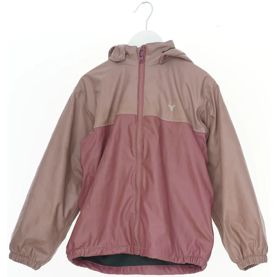 Regnjakke med fleece for med hætte fra Impala (str. 122)