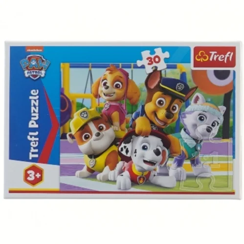 Paw Patrol puslespil, 30 brikker fra Trefl (str. 30 brikker cm)