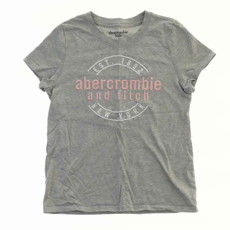 Grå Abercrombie & Fitch T-shirt fra Abercrombie (str. 122)