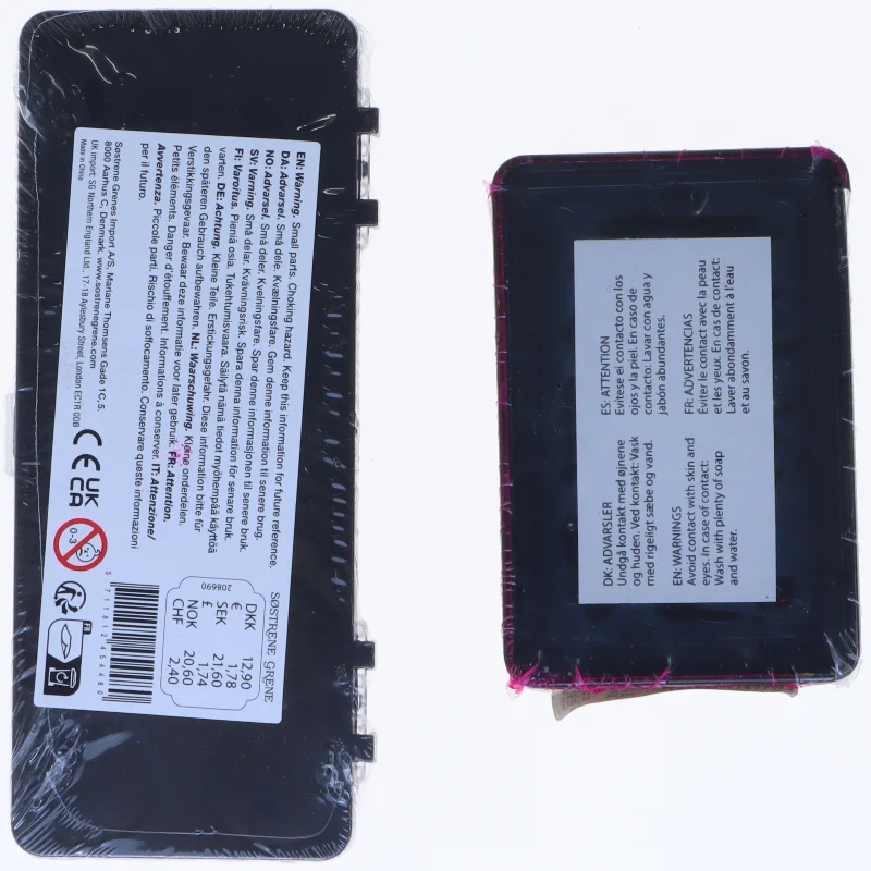 Akvarelsæt og stempelpude fra Søstrene Grene