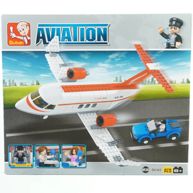 Sluban Aviation byggesæt fra Sluban (str. 33x29 cm)