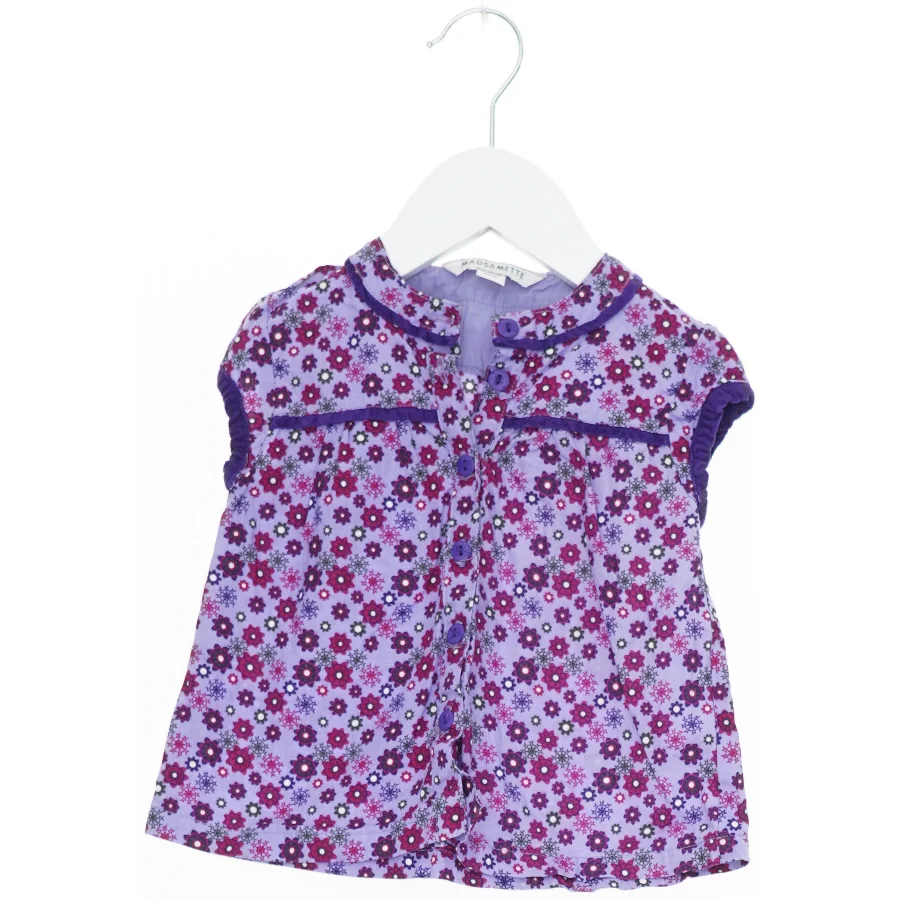 Blomstret bluse til børn fra Mads & Mette (str. 68)