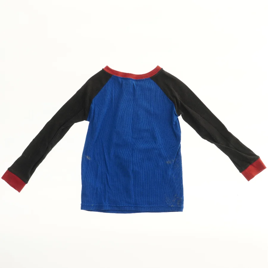 Langærmet trøje med robotmotiv (str. 110)