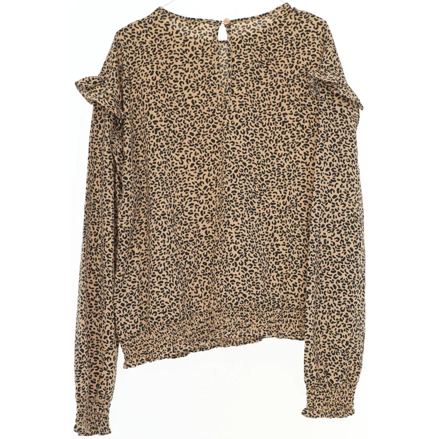 Leopardmønsteret bluse fra H&M (str. 152)
