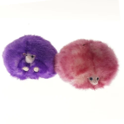 Furry bamser i lilla og pink fra Harry Potter (str. 17 cm)