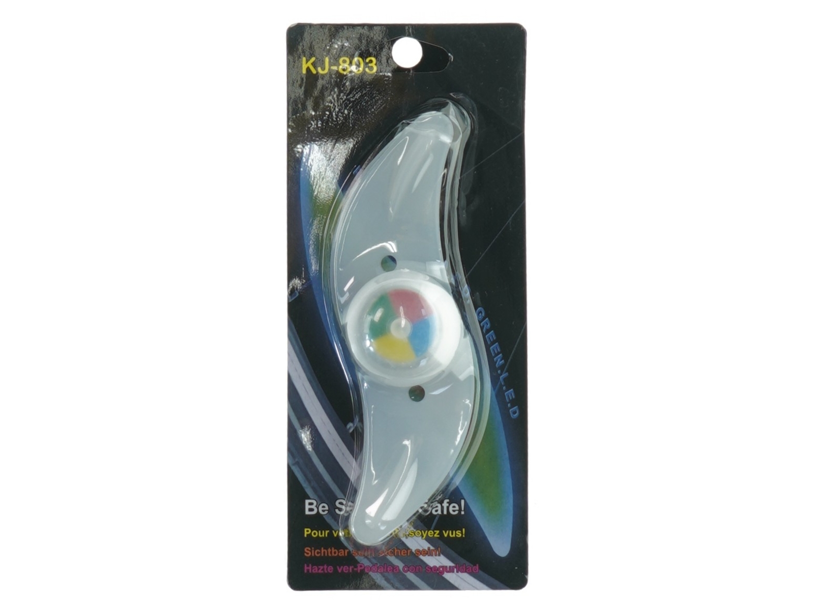 LED lys til cykelhjul (str. 13 cm)