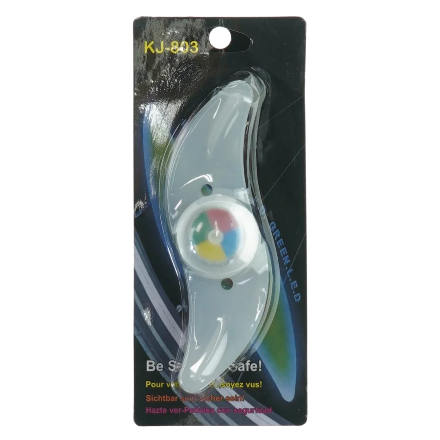 LED lys til cykelhjul (str. 13 cm)