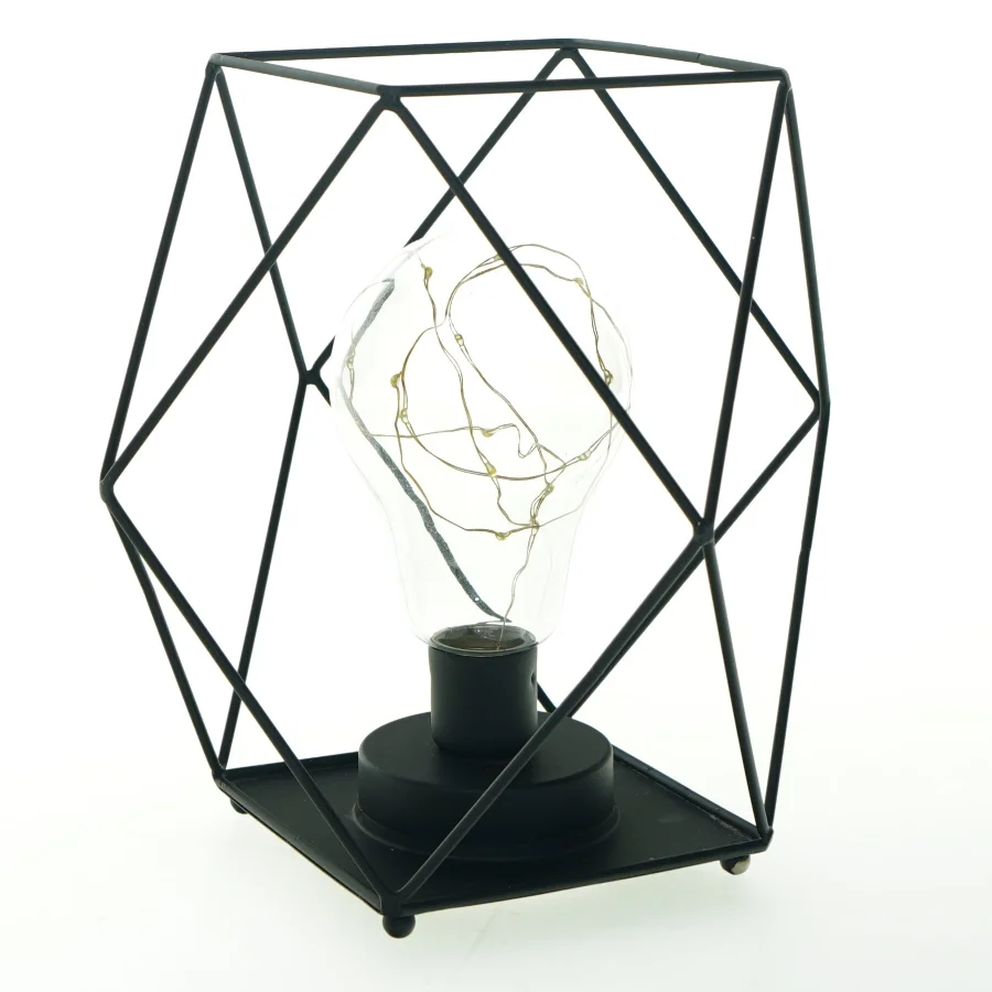 Dekorativ bordlampe (str. 21 cm)