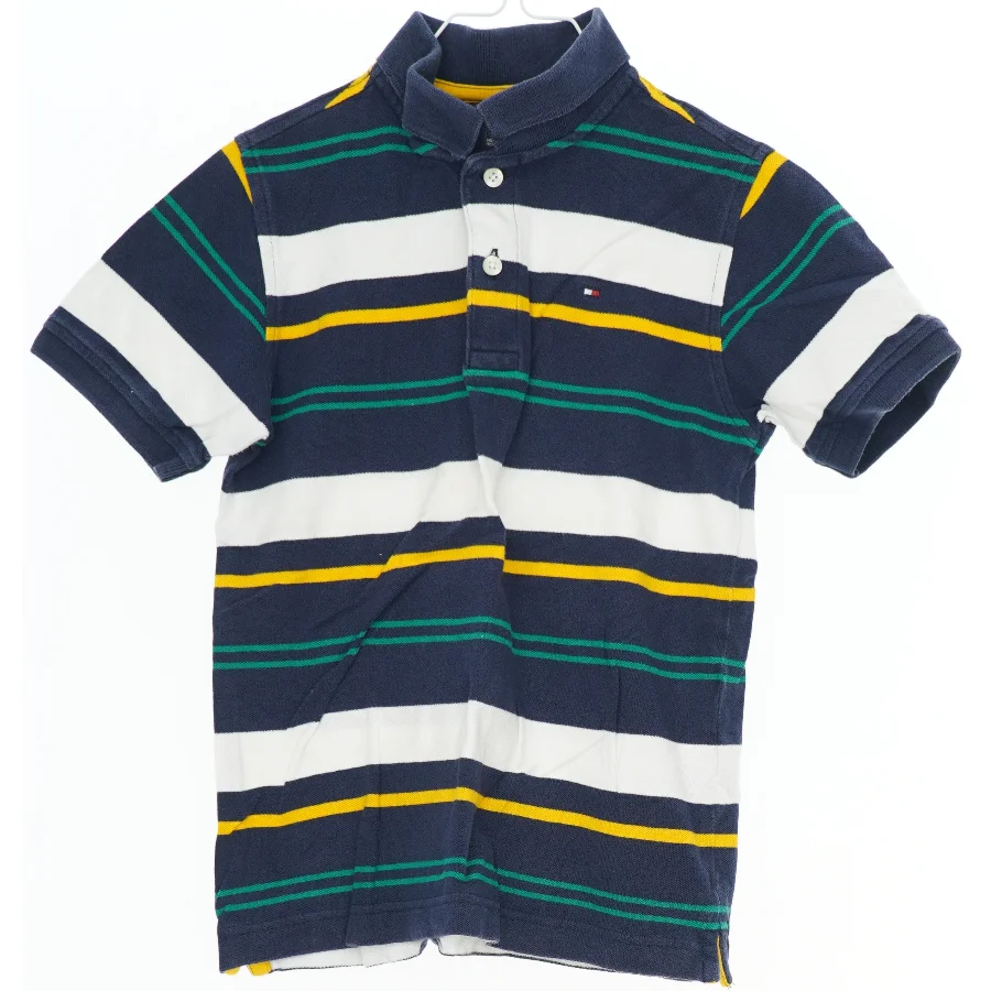 Polo med striber fra Tommy Hilfiger (str. 122)