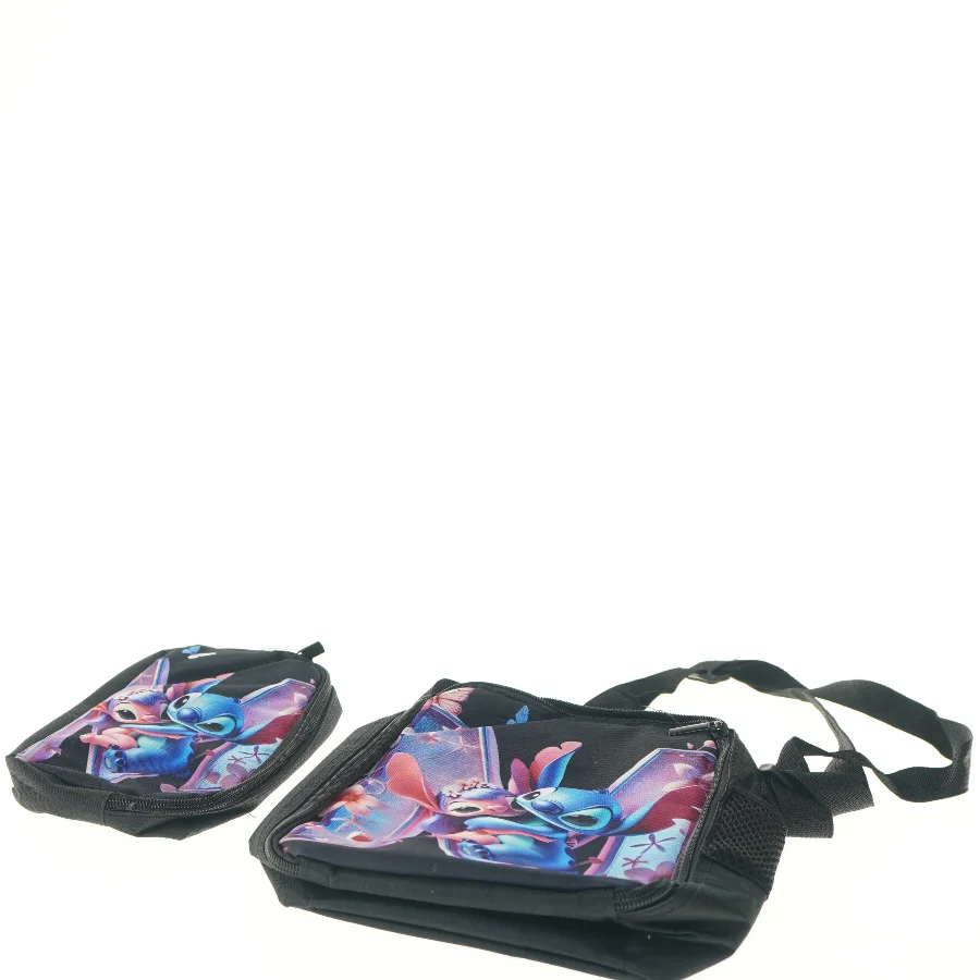 Børne rygsæk med Stitch motiv fra Disney (str. 42x12x33 cm)