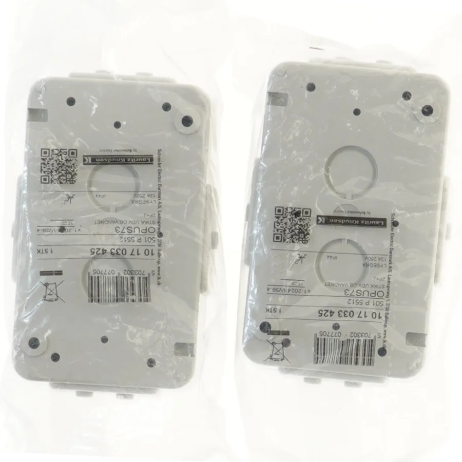 Udendørs afbryderdåser fra Lauritz Knudsen (str. 12x7x5 cm)