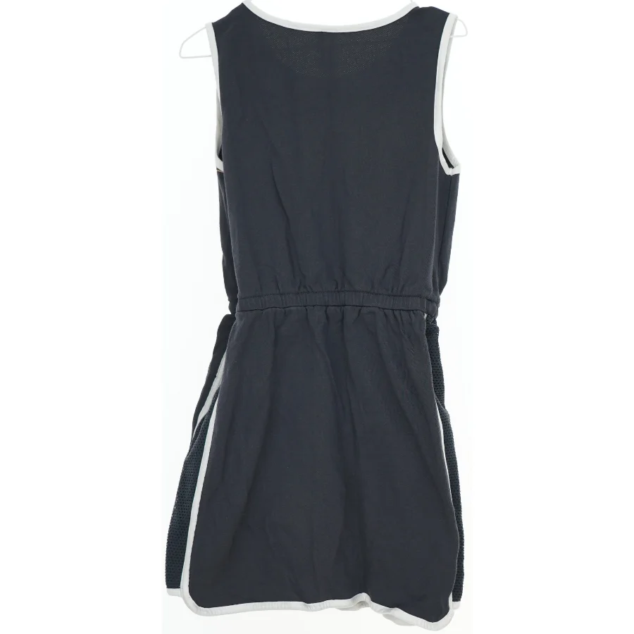 Blå kjole med hvid-brown stribe fra Youth (str. 140)