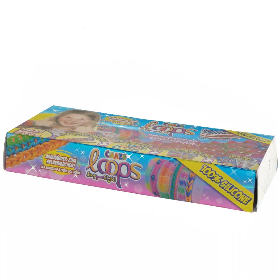Craze Loops aktivitetsboks fra Craze (str. 31x13 cm)