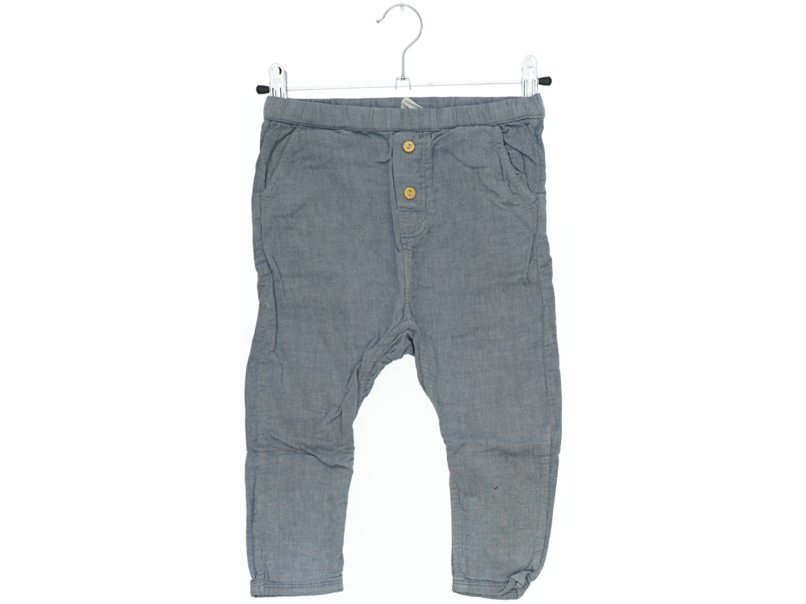 Børnebukser i denim look fra H&M (str. 92)