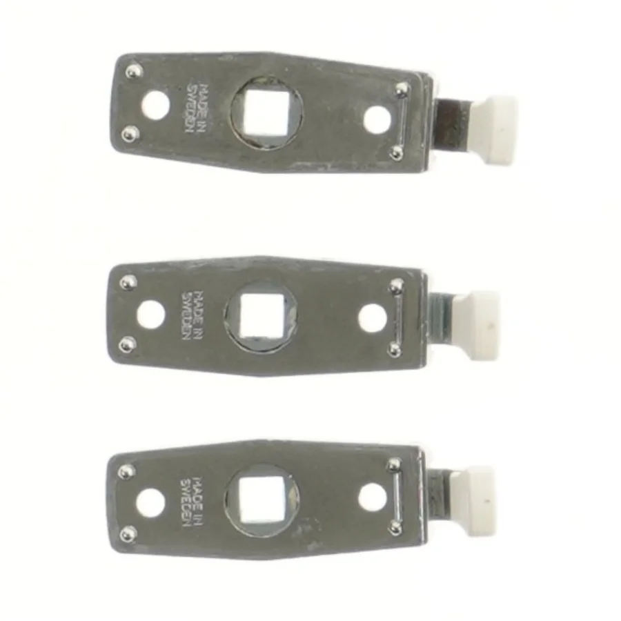 Vindue børnelås Metalbeslag (str. 3 stk 8 cm)