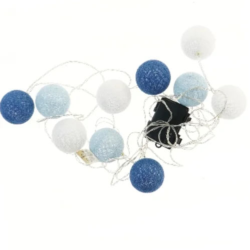 Lyskæde med kugler (str. 500 cm)