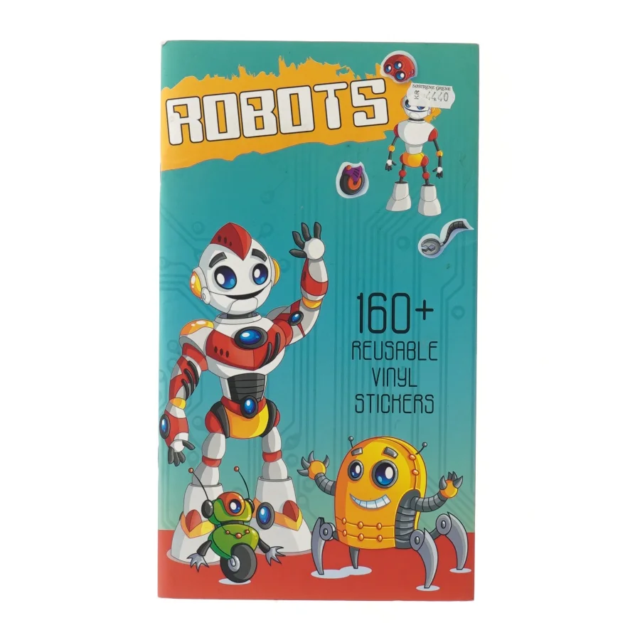 Robot-klistermærkebog