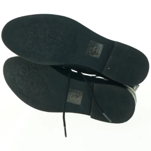 Damestøvler, sort læder fra Sprox (str. 37 cm)