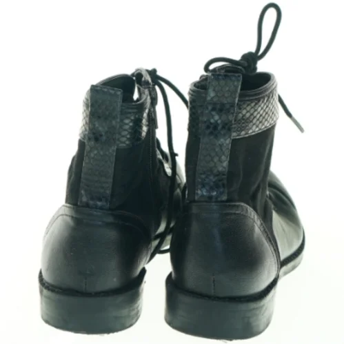 Damestøvler, sort læder fra Sprox (str. 37 cm)