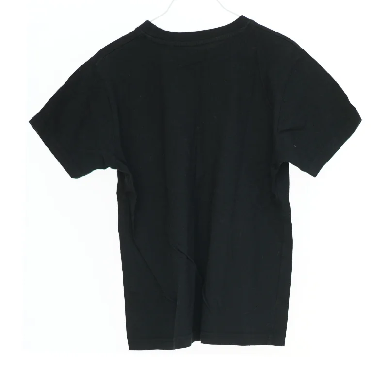 Sort T-Shirt med grafik (str. 134)