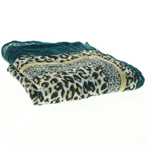 Leopardprint tørklæde (str. 175 x 110 cm)