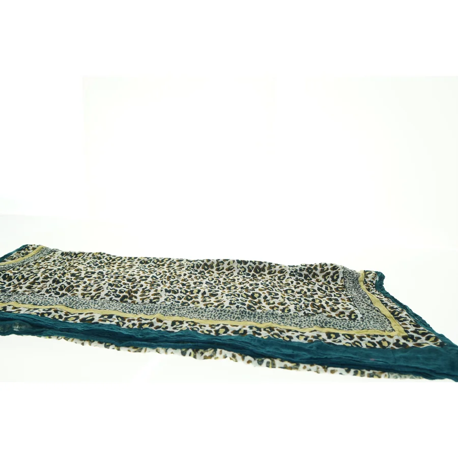 Leopardprint tørklæde (str. 175 x 110 cm)