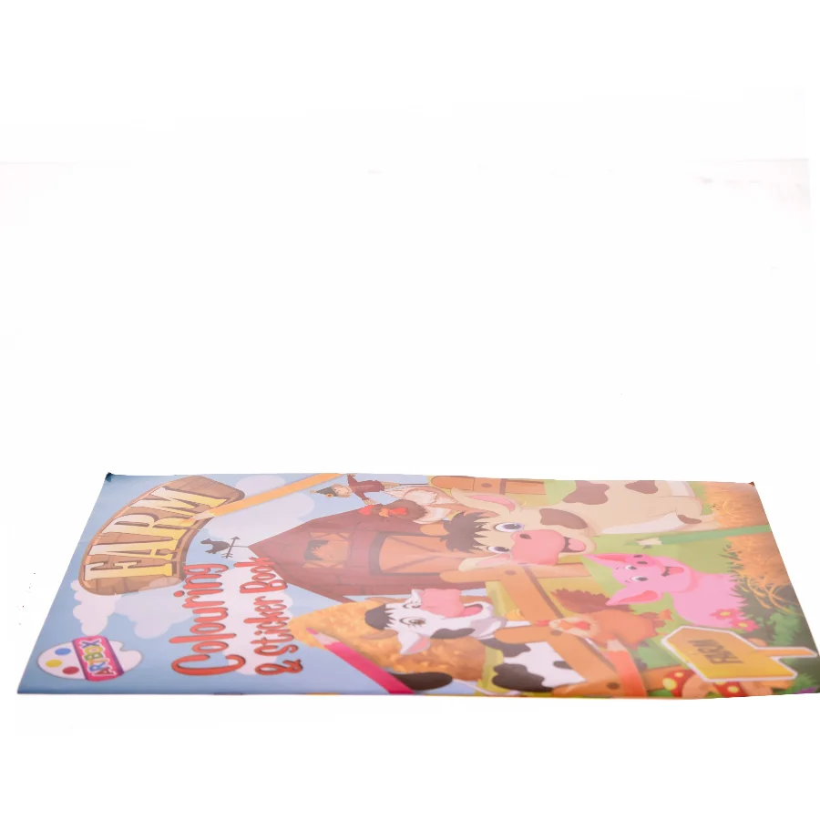 Farme mellem farve- og stickerbog fra Artbox af Artbox (Bog)