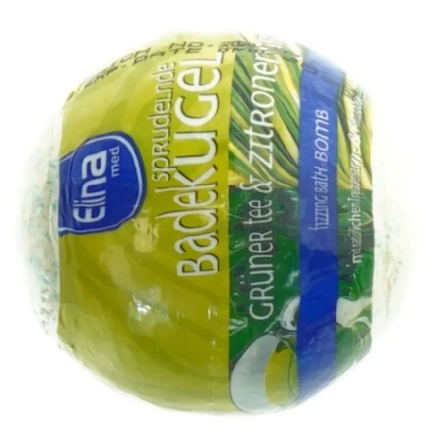 Badebombe med grøn te og citron (str. 100 g)