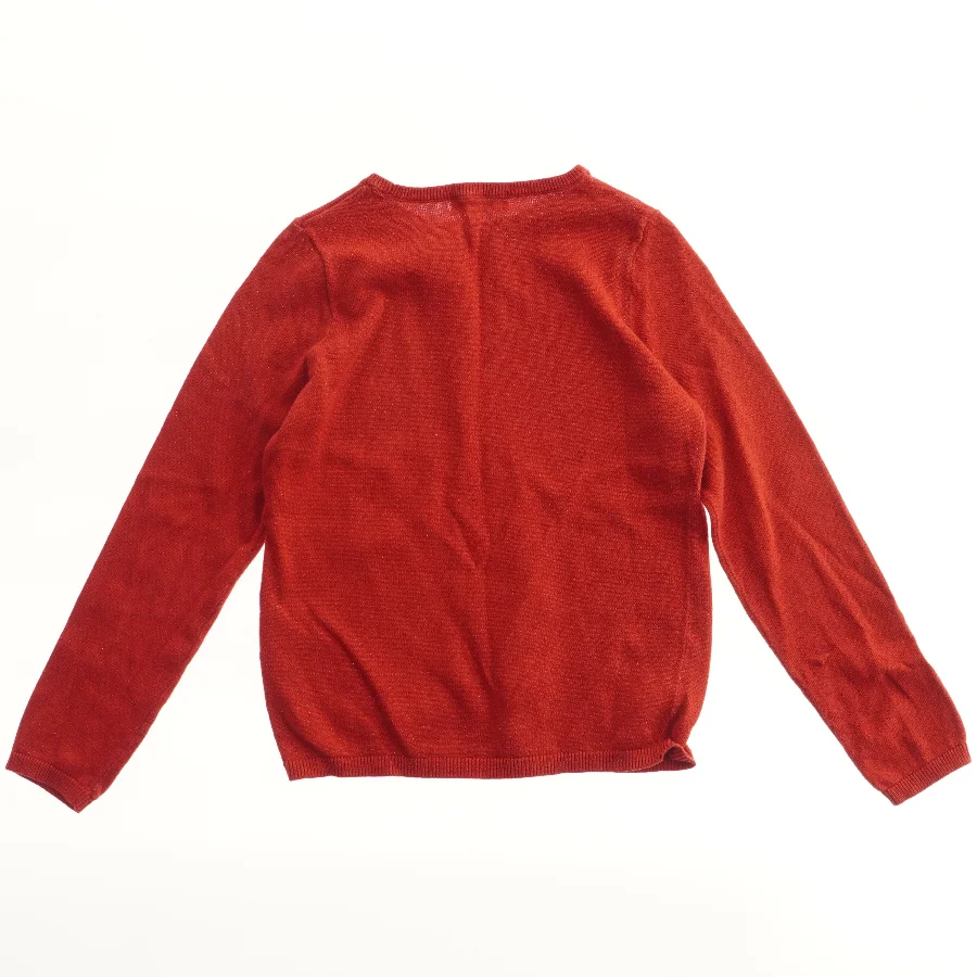 Rød trøje med langærmer fra H&M (str. 134)