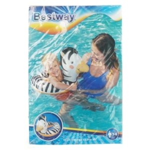Oppustelig zebra badelegetøj fra Bestway (str. 57x51 cm)
