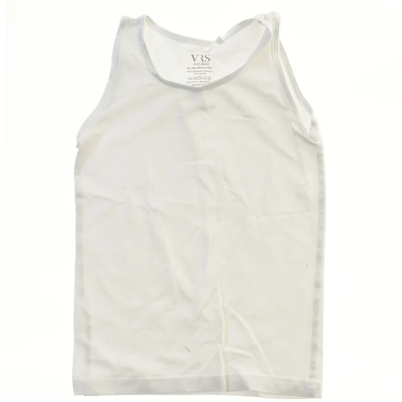Hvid tanktop til børn fra VRS (str. 122)