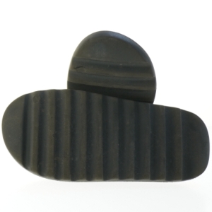 Sorte klipklapper, størrelse 38 (str. 38 )