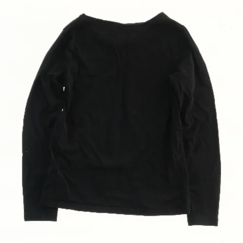 Langærmet sort trøje fra H&M (str. 122)